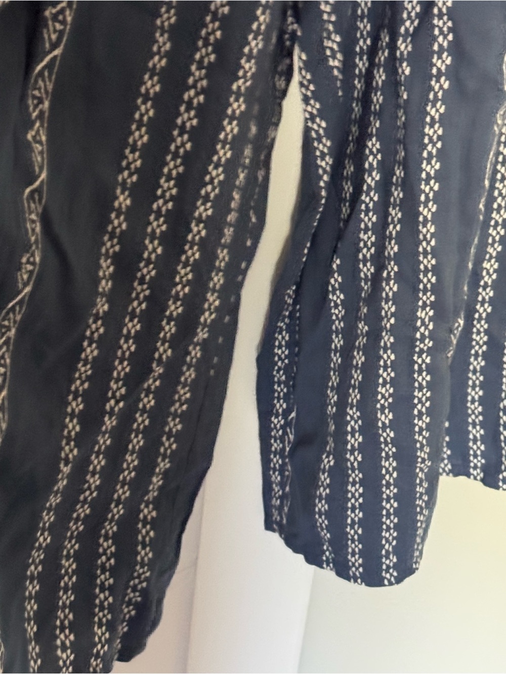 Japna Blue Boho Print Sleeveless Wide Leg Jumpsuit Women’s Large - Picture 6 of 9